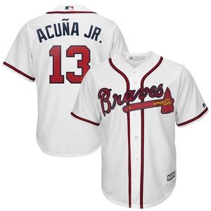 Majestic Braves Jersey AcuΓ±a Jr.